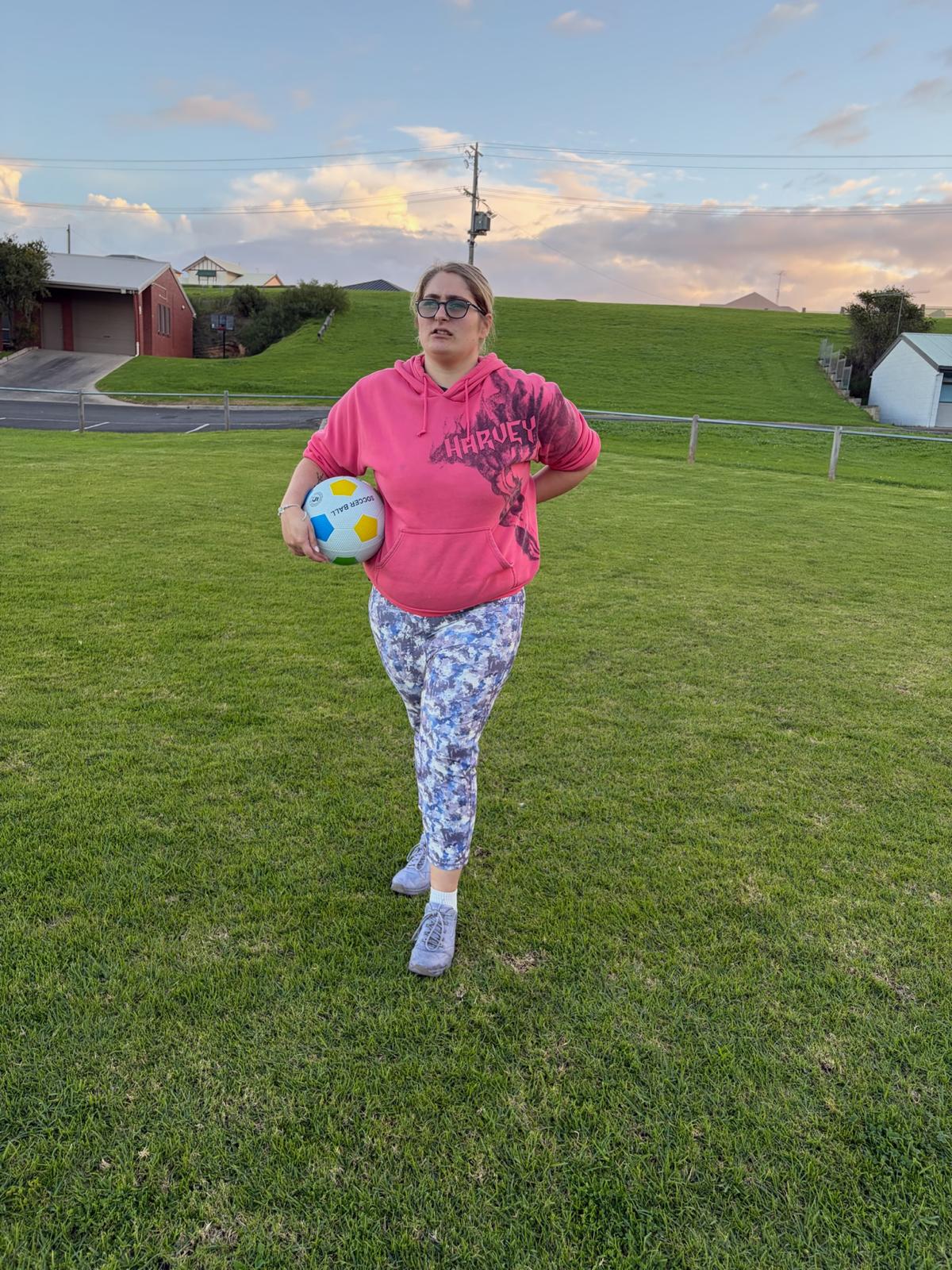MindOn Care participant enjoying soccer in the community